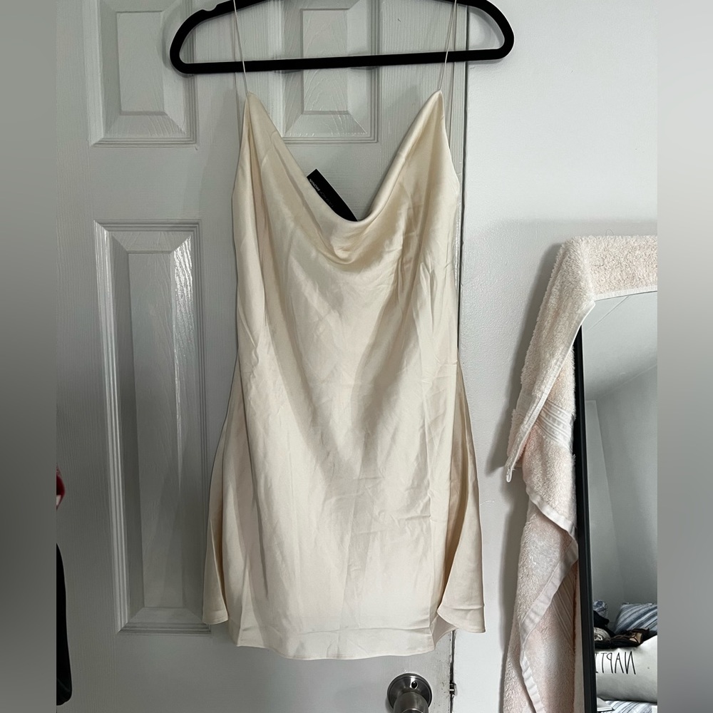 New Mini Satin Fashion Nova dress